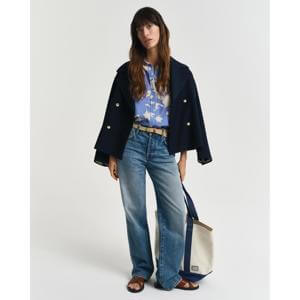 Gant Regular Fit Floral Print Linen Shirt